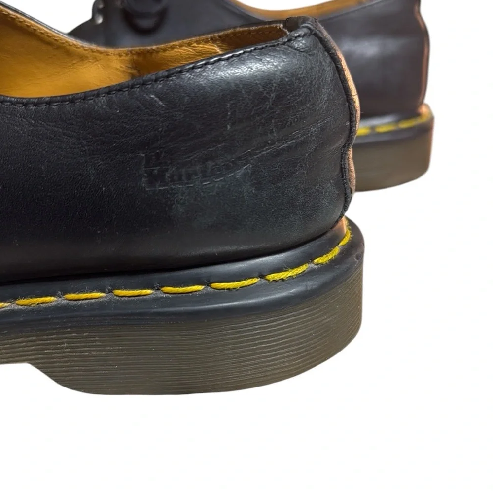 Dr. Martens UNISEX SMOOTH LEATHER OXFORD AW004 M:9 W:10 Extra Loved!!